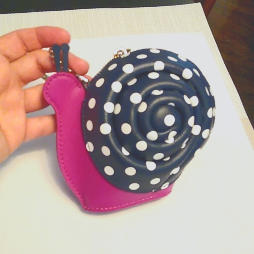 Kate Spade snail key chain